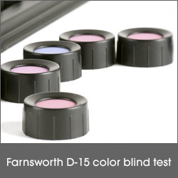 Logo-Farnsworth D-15 color blind test